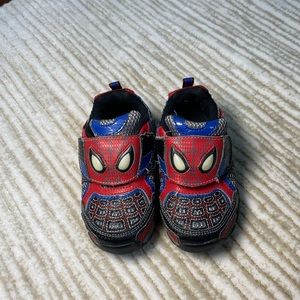 Stride Rite Baby boy spider man sneakers